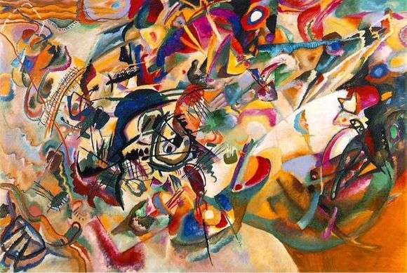 Opis obrazu Wassilyego Kandinskyego Abstrakcja