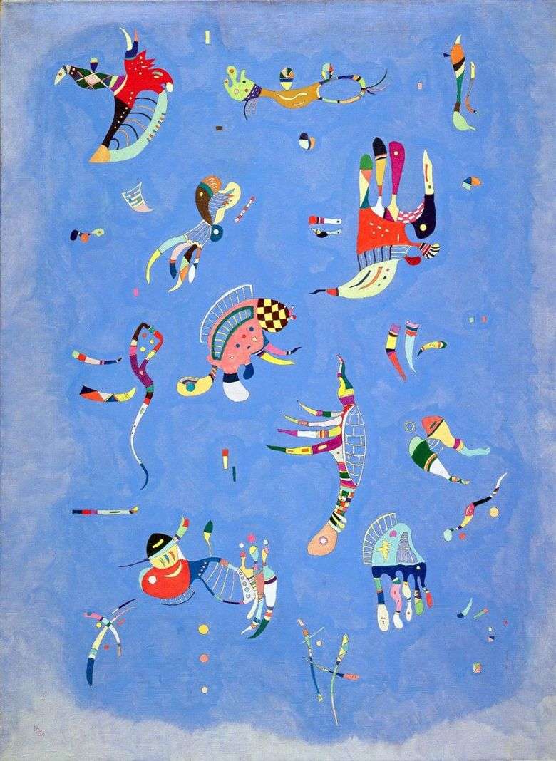 Opis obrazu Wassilyego Kandinskyego Błękitne niebo