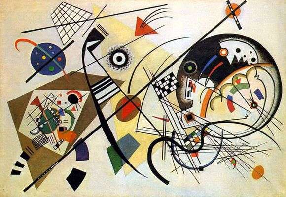 Opis obrazu Wassilyego Kandinskyego Linia cięcia