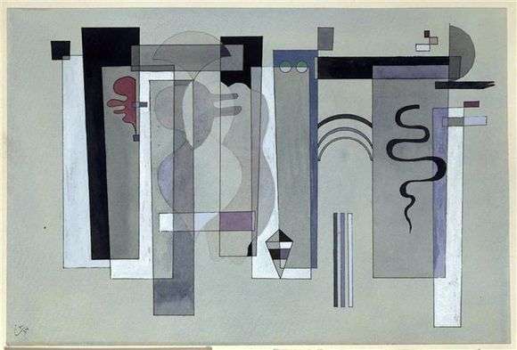 Opis obrazu Wassilyego Kandinskyego Spotkanie powierzchni