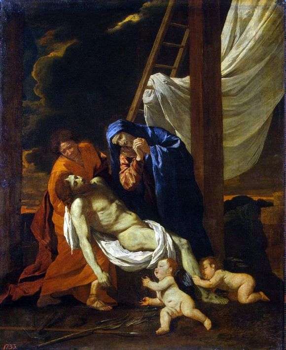 Opis obrazu Nicolasa Poussina Zdjęcie z krzyża