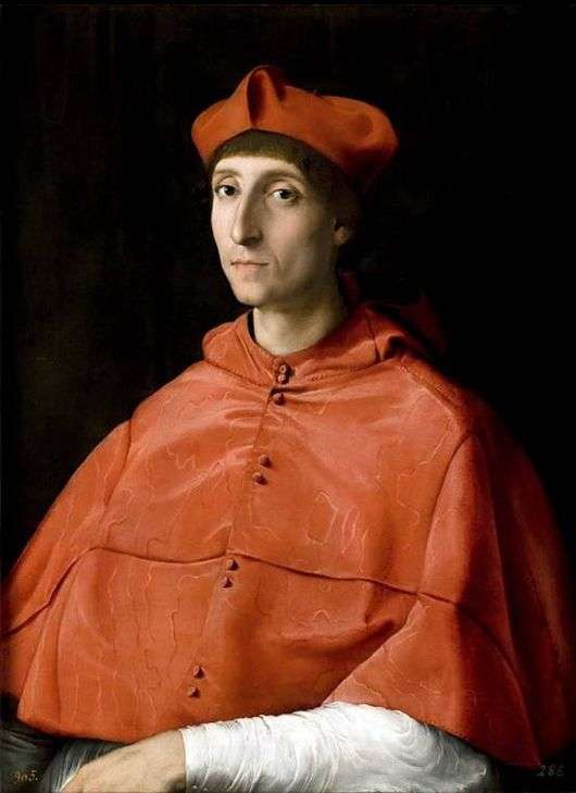 Opis obrazu Raphaela Santiego Portret kardynała