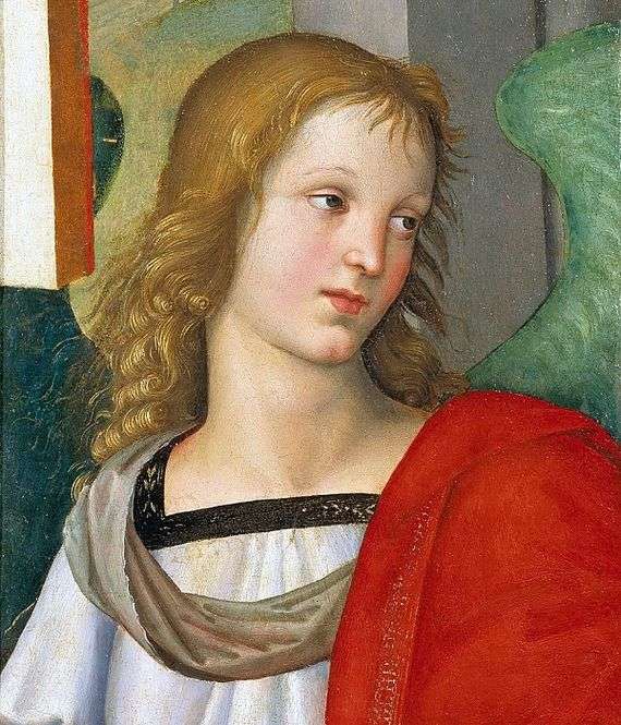 Opis obrazu Raphaela Santiego Anioł