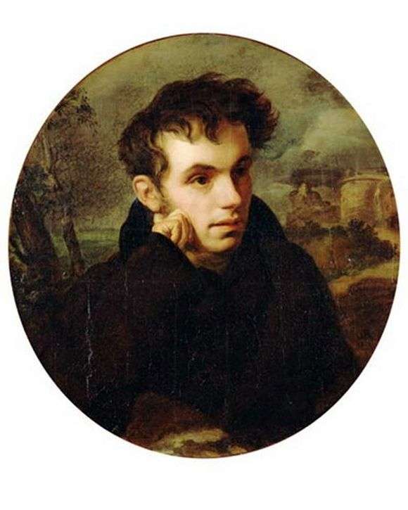 Opis obrazu Oresta Kiprenskyego Portret Żukowskiego