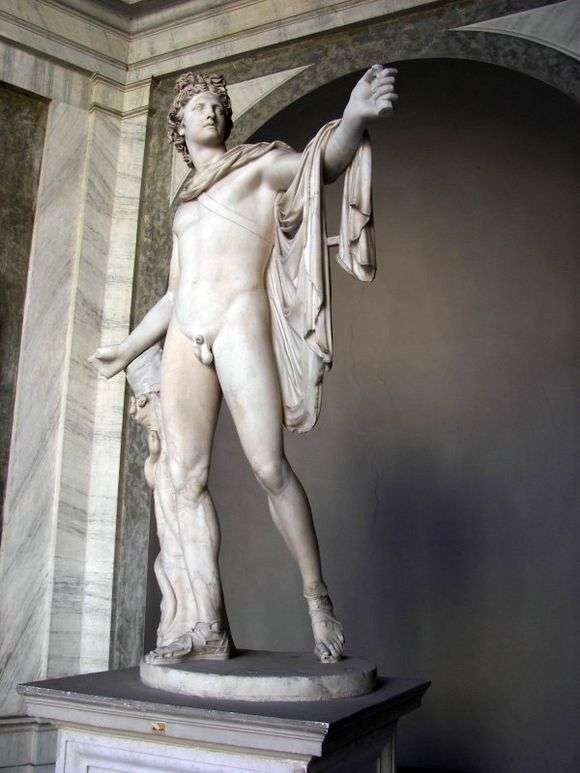 Opis rzeźby Apollo Belvedere