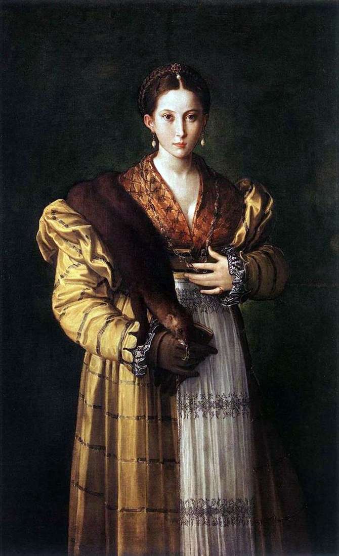 Opis obrazu Francesco Parmigianino Anthea