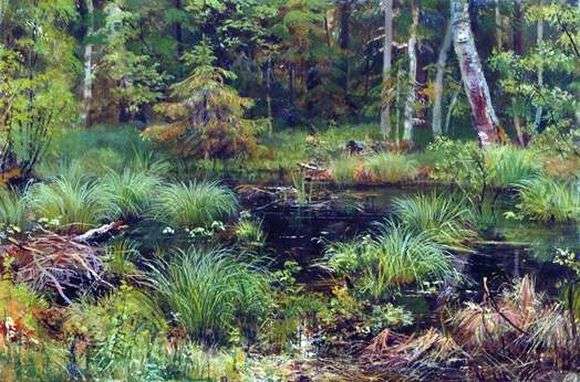 Opis obrazu Iwana Szyszkina Wiosna w lesie