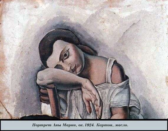 Opis obrazu Salvadora Dali Anna Maria