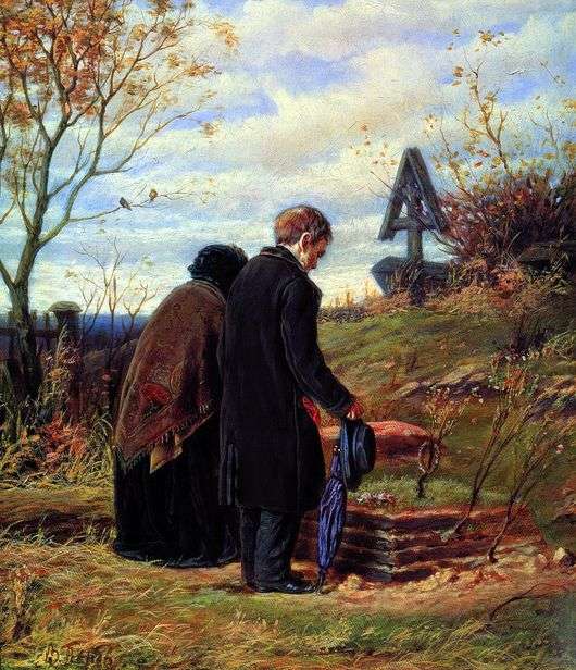 Opis obrazu Wasilija Perowa Starzy rodzice przy grobie syna