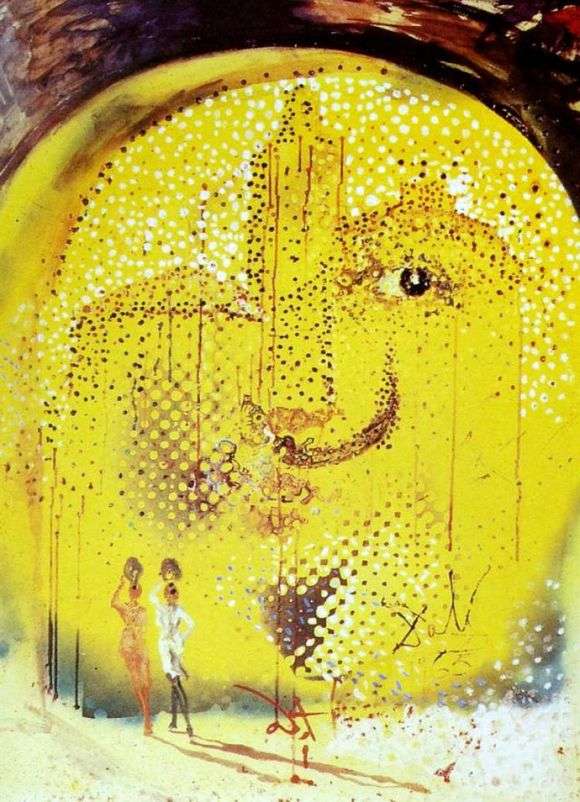 Opis obrazu Salvadora Dali Słońce