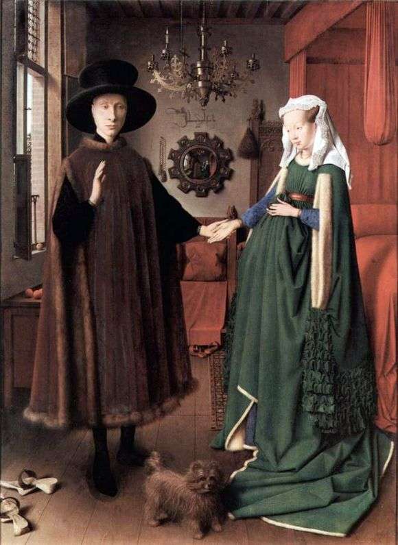 Opis obrazu Jana van Eycka Portret pary Arnolfinich