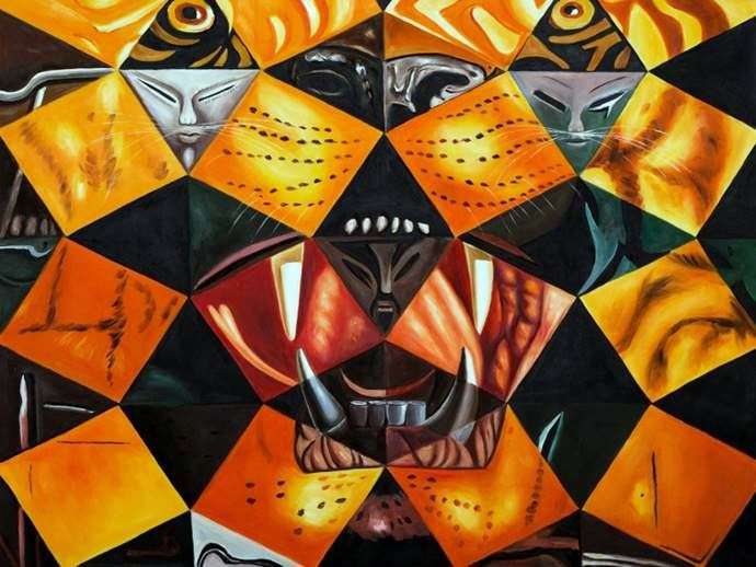 Opis obrazu Salvadora Dali Tygrys bengalski