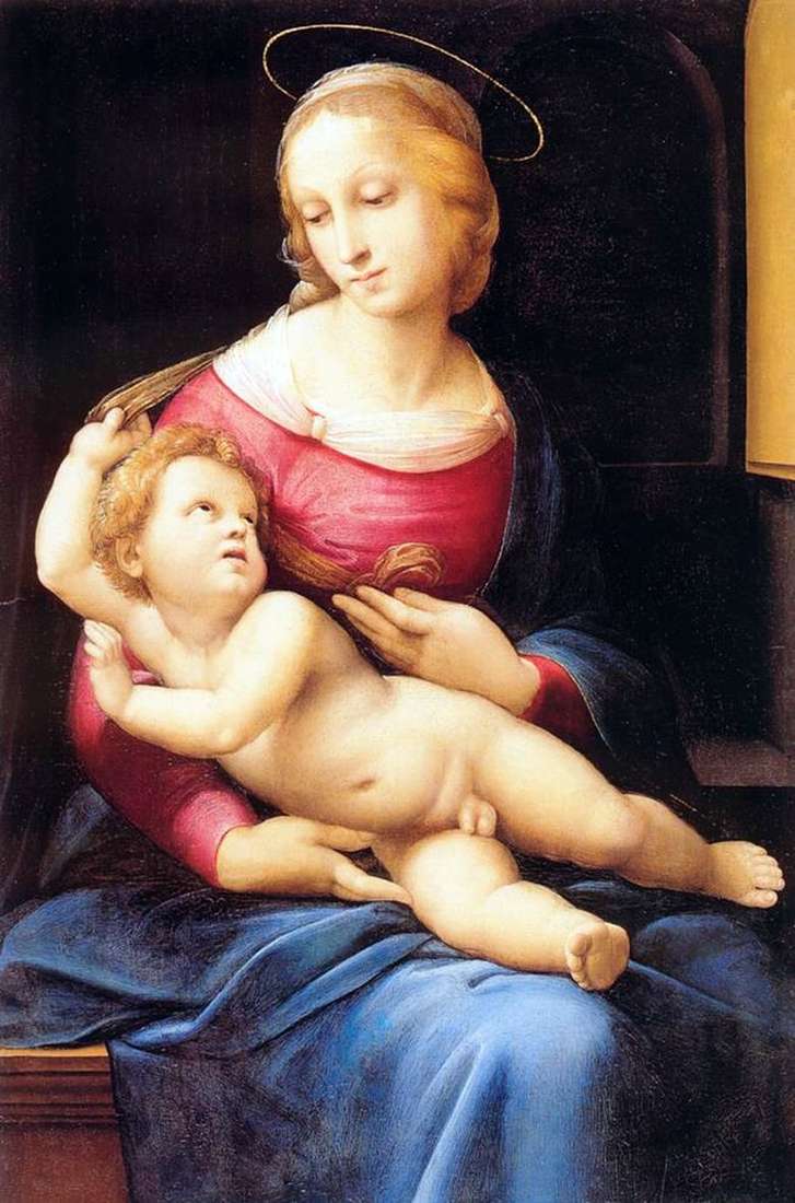 Opis obrazu Raphaela Santiego Bridgewater Madonna