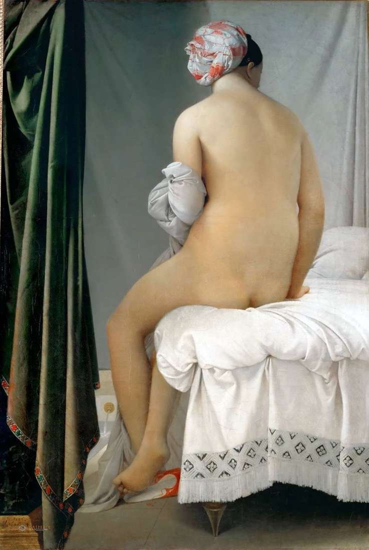 Opis obrazu Jeana Augustea Ingresa Kąpiący się