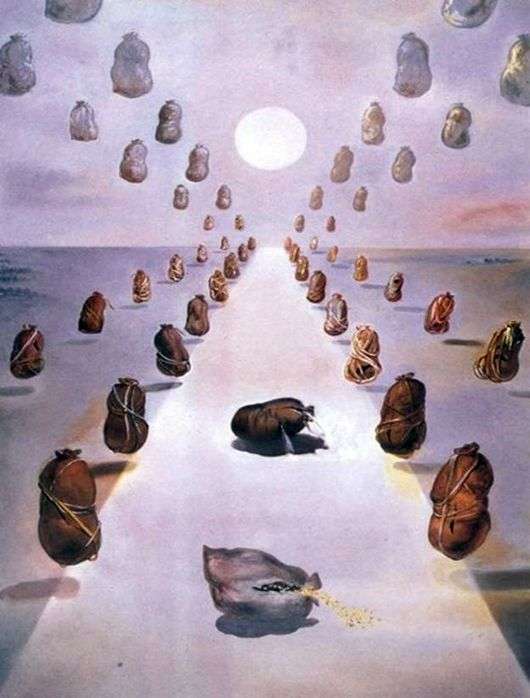 Opis obrazu Salvadora Dali Ostatnia rola