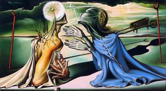 Opis obrazu Salvadora Dali Tristan i Izolda