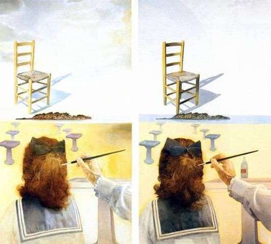 Opis obrazu Salvadora Dali Krzesło