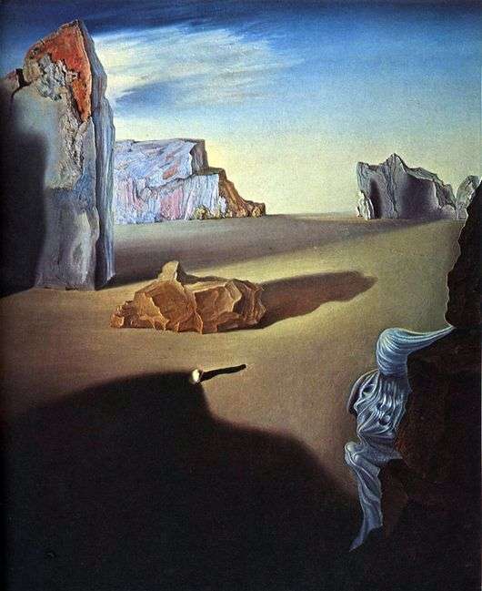 Opis obrazu Salvadora Dali Shadows of the Melting Night
