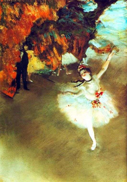 Opis obrazu Edgara Degasa Prima ballerina