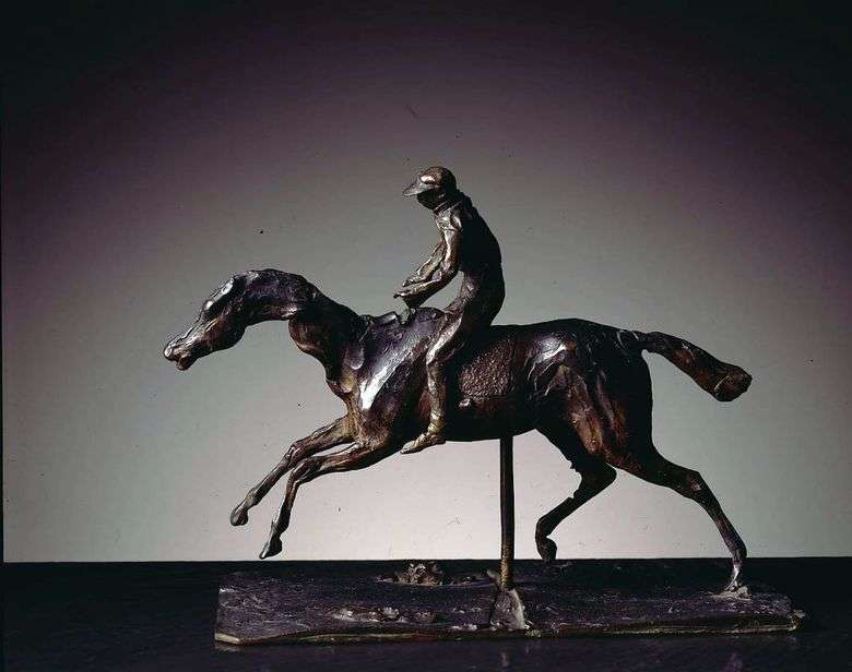 Opis rzeźby Edgara Degasa Koń i jeździec