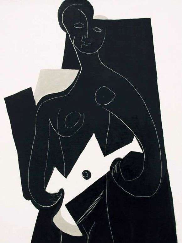 Opis obrazu Pabla Picassa Kobieta z gitarą