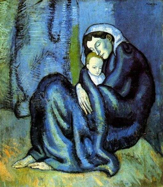 Opis obrazu Pabla Picassa Matka i dziecko