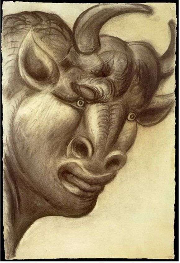Opis obrazu Pabla Picassa Minotaur