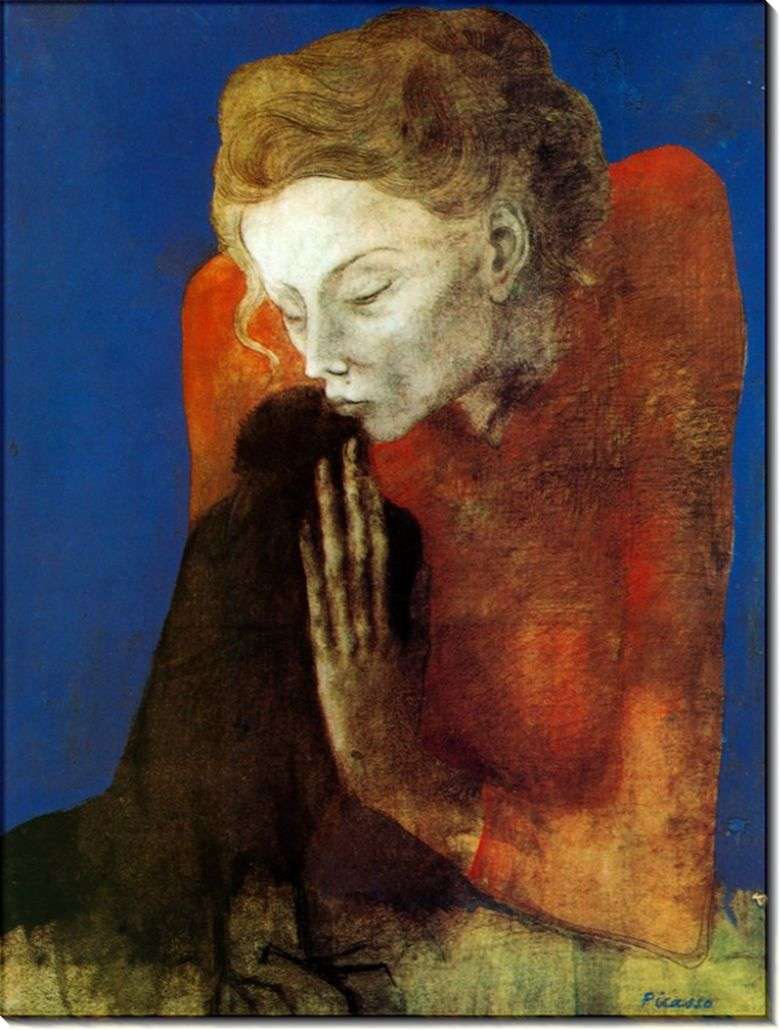 Opis obrazu Pabla Picassa Kobieta z krukiem