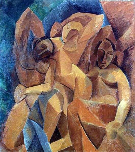 Opis obrazu Pabla Picassa Trzy kobiety