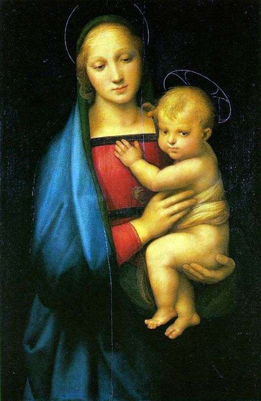 Opis obrazu Raphaela Santiego Madonna Granduca
