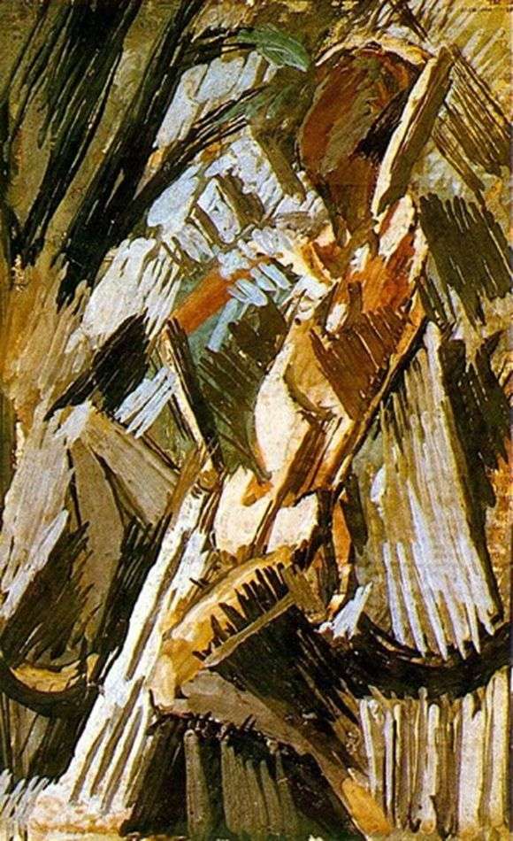Opis obrazu Pabla Picassa Kąpiący się