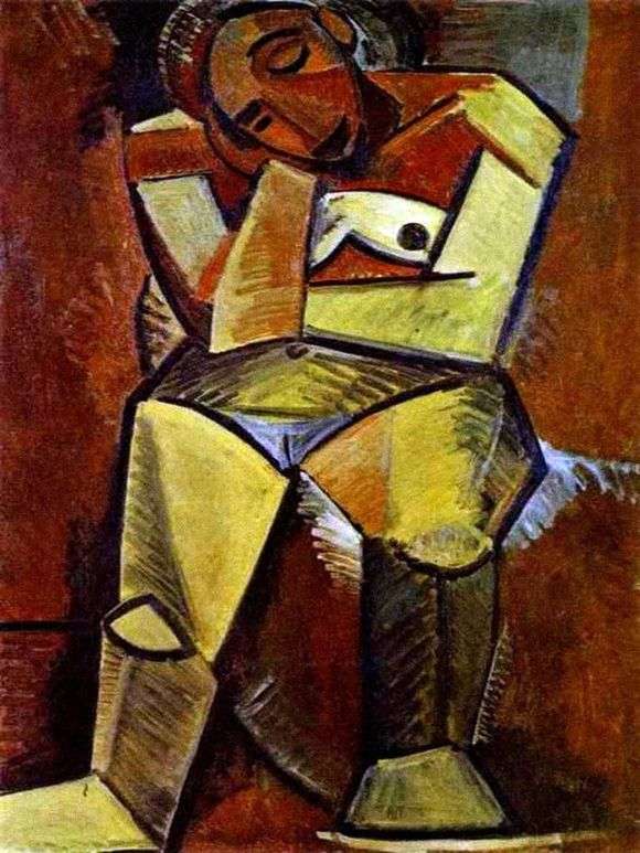 Opis obrazu Pabla Picassa Siedząca kobieta