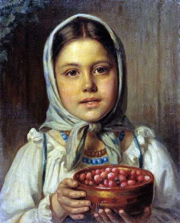 Opis obrazu Mikołaja Raczkowa Dziewczyna z jagodami