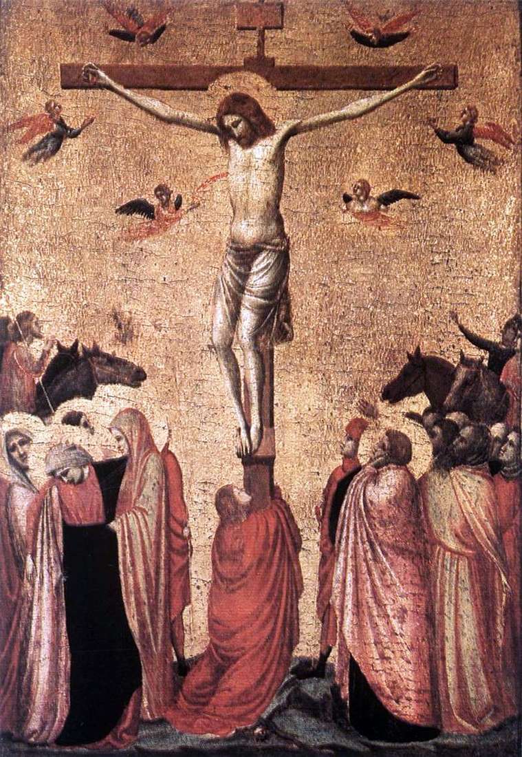 Opis obrazu Giotto di Bondone Ukrzyżowanie Chrystusa
