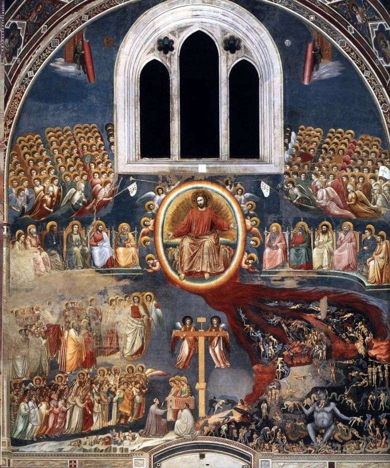 Opis karty Giotto Di Bondone The Last Judgement
