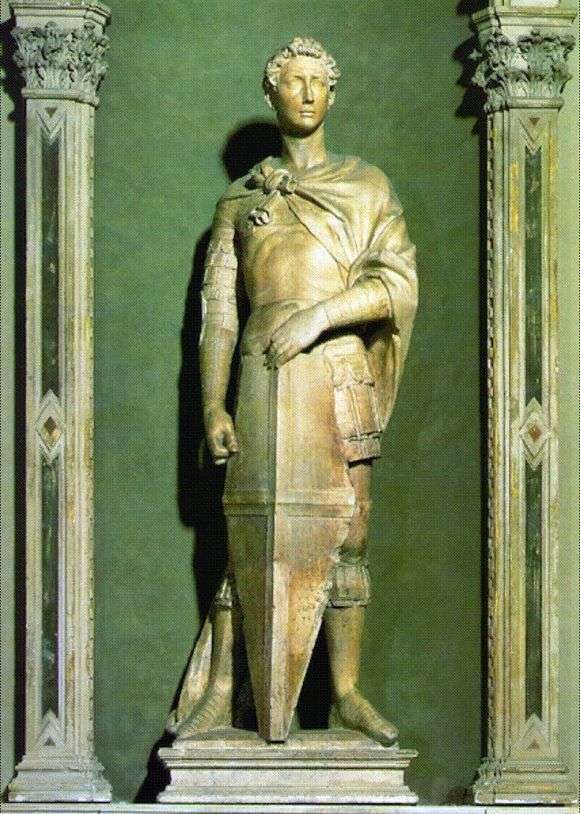 Opis rzeźby Donatello St. George