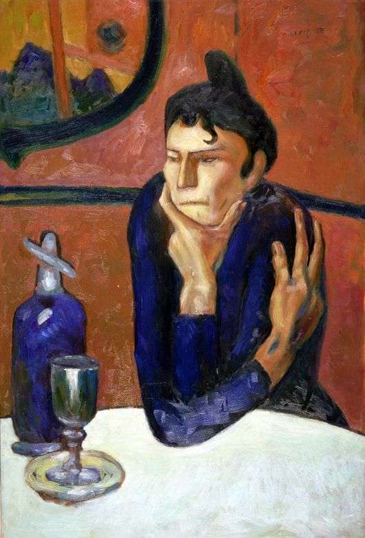 Opis obrazu Pabla Picassa Absinthe Drinker