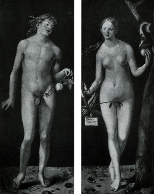 Opis obrazu Albrechta Durera Adam i Ewa