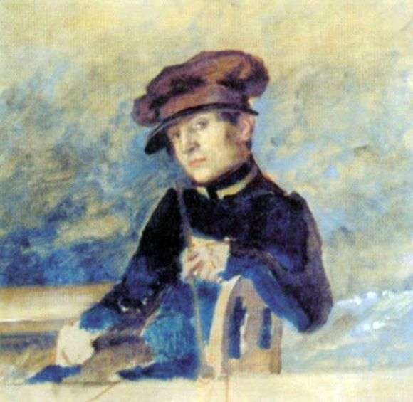 Opis obrazu Aleksandra Iwanowa Autoportret