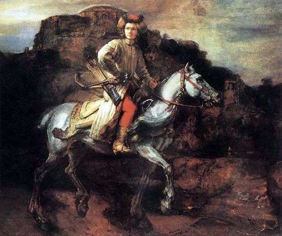 Opis obrazu Rembrandta Jeździec polski