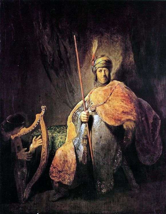 Opis obrazu Rembrandta Harmenszoon van Rijna Saul and David