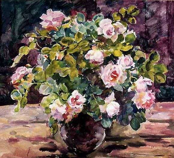 Opis obrazu Evgeniya Antipova Roses
