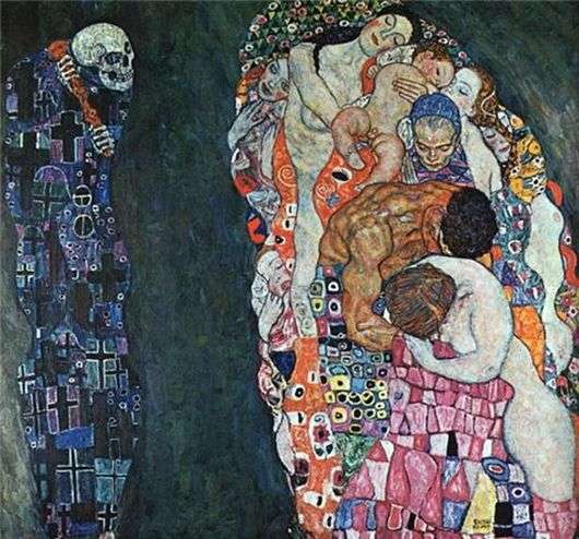 Opis obrazu Gustava Klimta Śmierć i życie