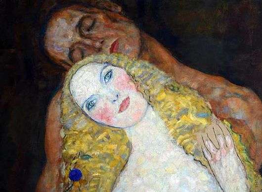 Opis obrazu Gustava Klimta Adam i Ewa