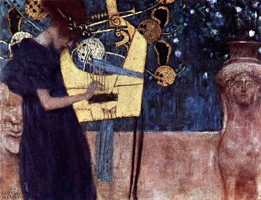 Opis obrazu Gustava Klimta Muzyka