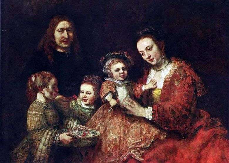 Opis obrazu Rembrandta Harmenszoon van Rijna Portret rodzinny