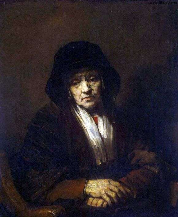 Opis obrazu Rembrandta Harmenszoon van Rijna Portret starej kobiety