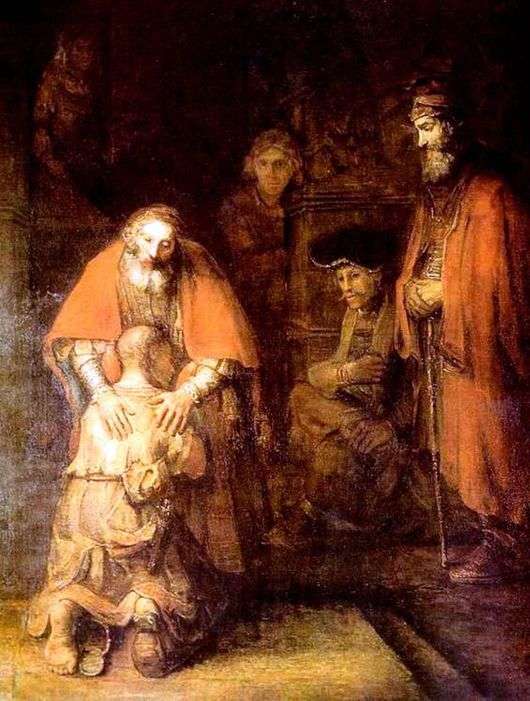 Opis obrazu Rembrandta Powrót syna marnotrawnego
