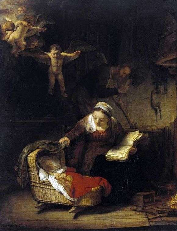 Opis obrazu Rembrandta Harmenszoon van Rijna Święta Rodzina