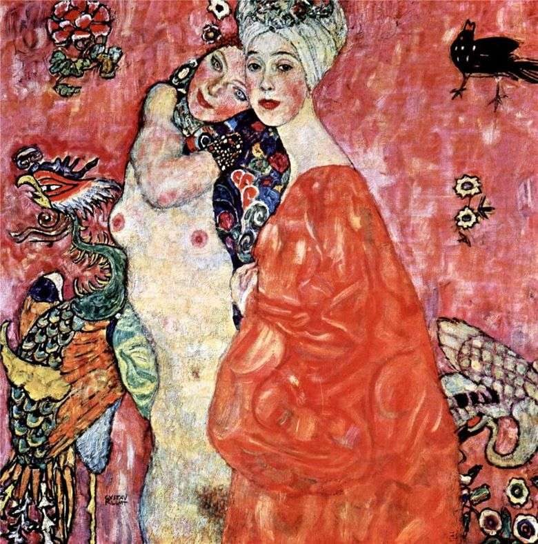 Opis obrazu Gustava Klimta Przyjaciele